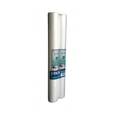 WFD  WF-SP205 2.5"x20" 5 Micron Sediment Water Filter Cartridge  Spun Polypropylene  Fits in 20" Standard Size Housings of Filtration Systems (2 Pack) - B076XT7VK1